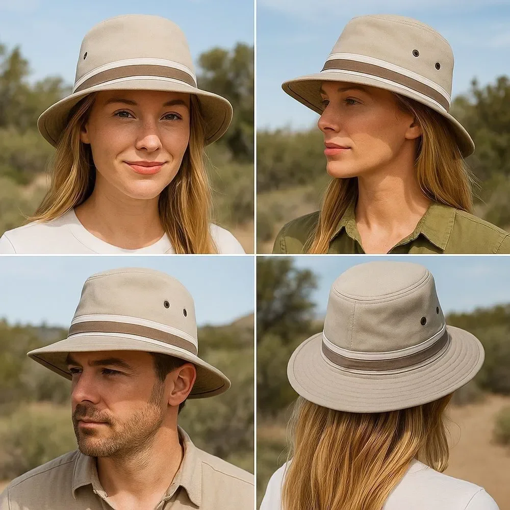 🏞️ STETSON 150th Anniversary Safari Hat 🧢 sz XL EUC